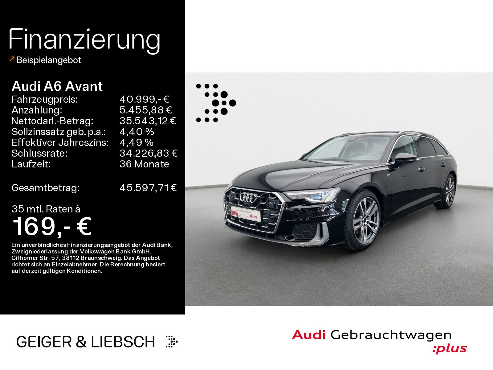 Audi A6 Avant 40 TDI S-LINE*NAVI-PLUS*MATRIX*AHK*LEDE