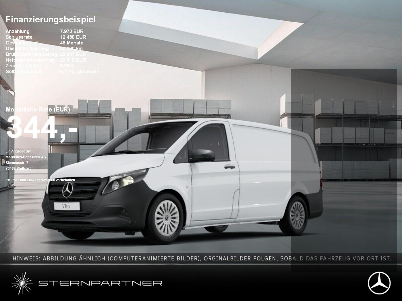 Mercedes-Benz VITO 116 CDI KASTEN, LANG - NEUES MODELL - AHK