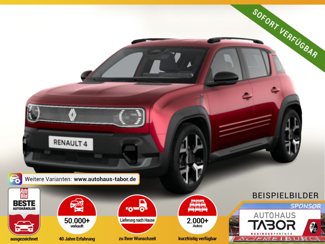 Renault 4 Techno 150 Comfort Range el Heckkl UVP-12%*