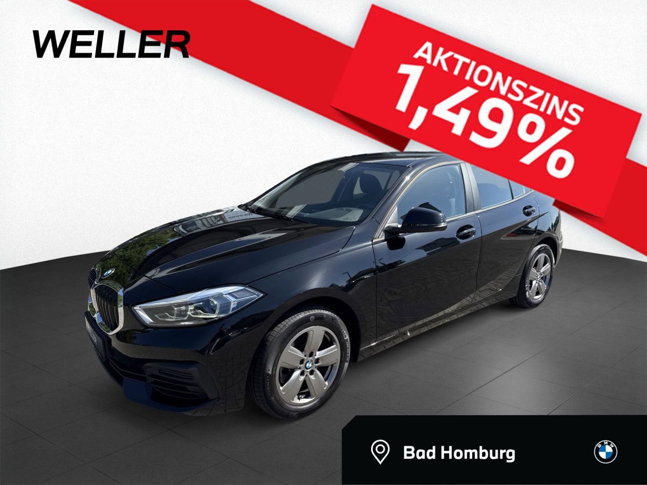 BMW 116d 5.T. LED LCProf. Sitzh. LM DAB PDC Tempomat