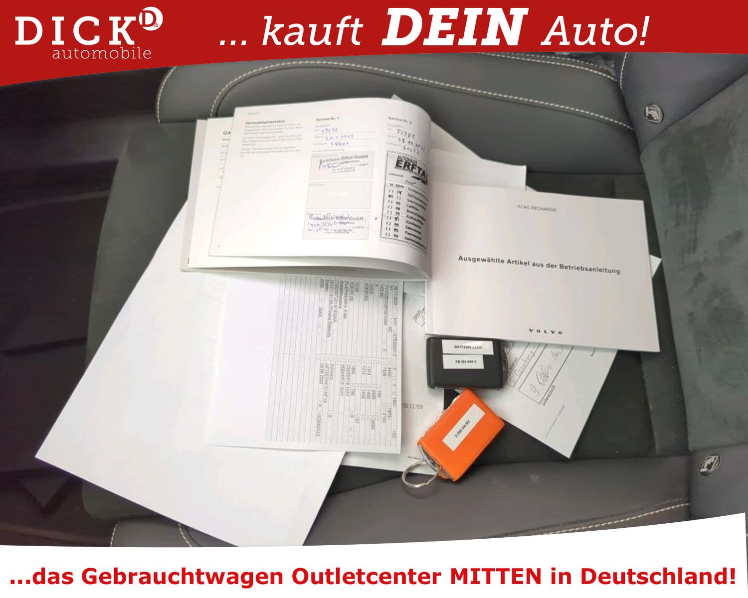 Fahrzeugabbildung Volvo XC40 Electric AWD Ultimate LED/ACC/NAVI/SHZ/H&K