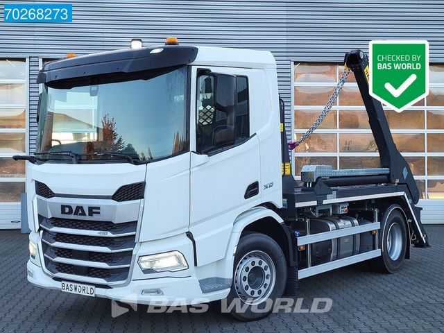 DAF XD 410 4X2 14tons Hyva TS2014 TA Skiploader Remo