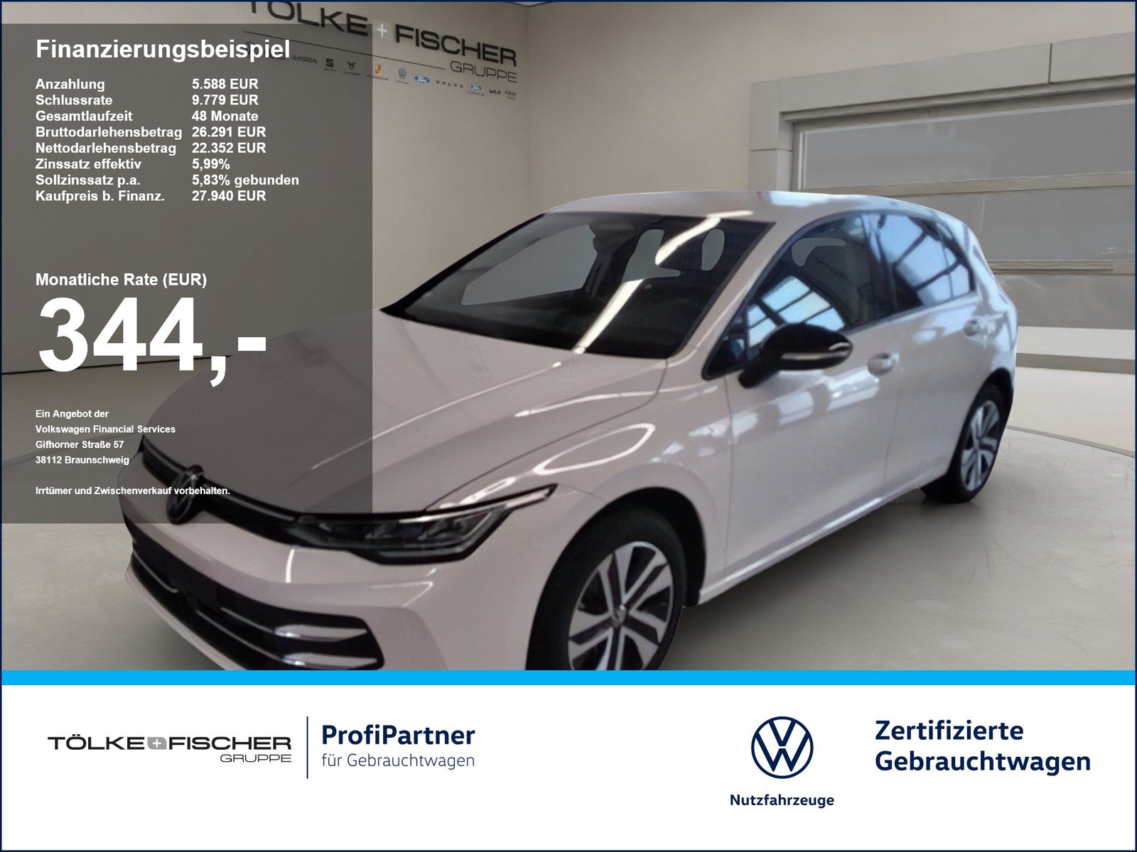 Volkswagen Golf VIII 1.5 eTSI 85 kW Energy ACC AUT Kam. LED foto 1