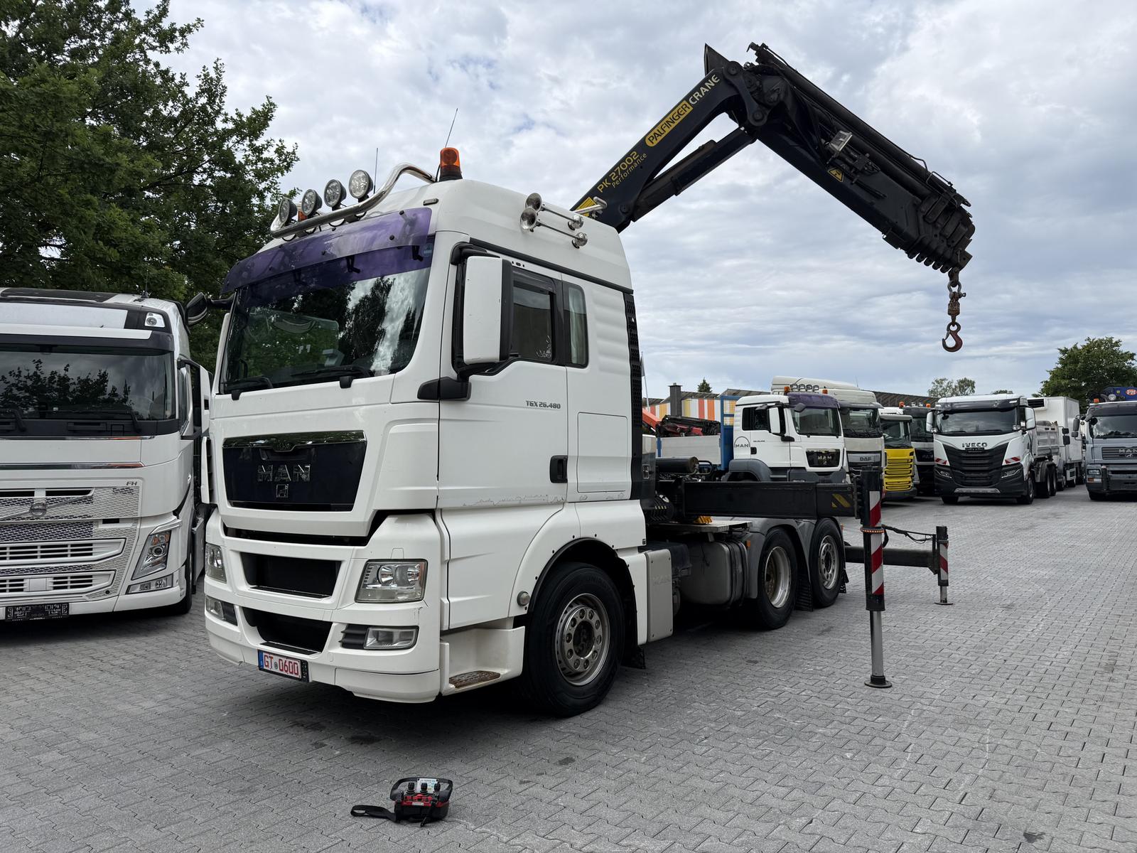 MAN TGX 26.480 6X2 Kran Palfinger PK 27002