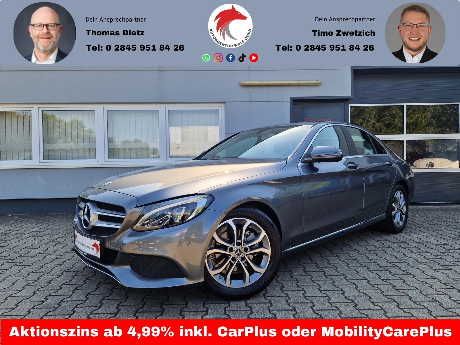 Mercedes-Benz C Lim. "Avantgarde" 180 LED*SHZ*Tempomat
