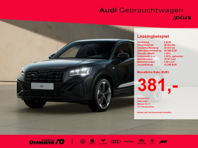 Audi Q2 40 TFSI quattro S-Line Sonos 19'' AHK Matrix