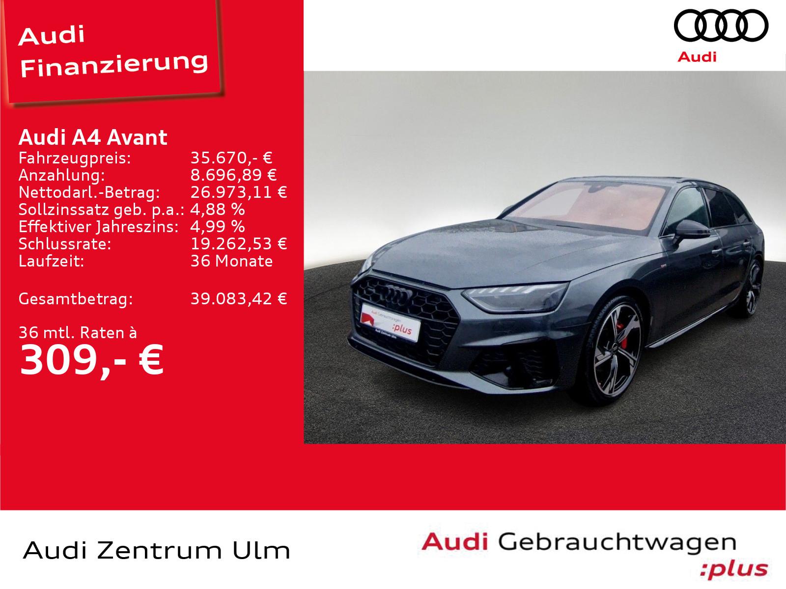 Audi A4 Avant S line competition edition+ 40 TDI qu.