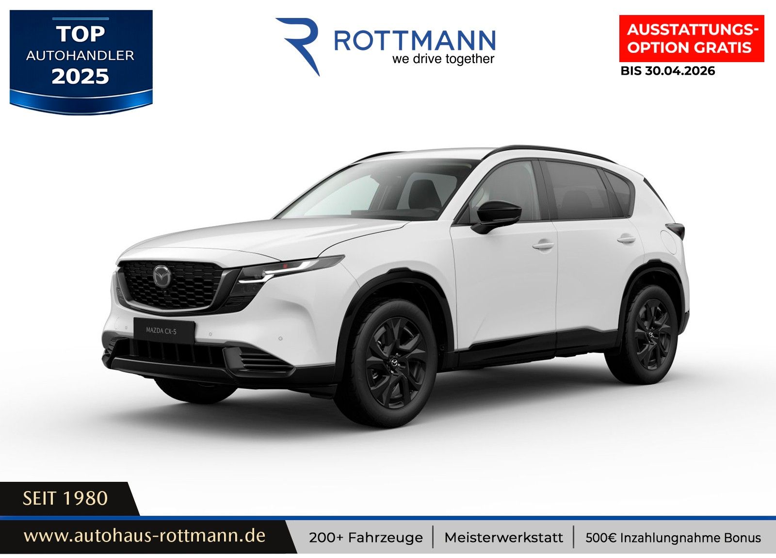 Mazda CX-5 2026 e-SKYACTIV-G 2.5 6AT HOMURA Leder-B