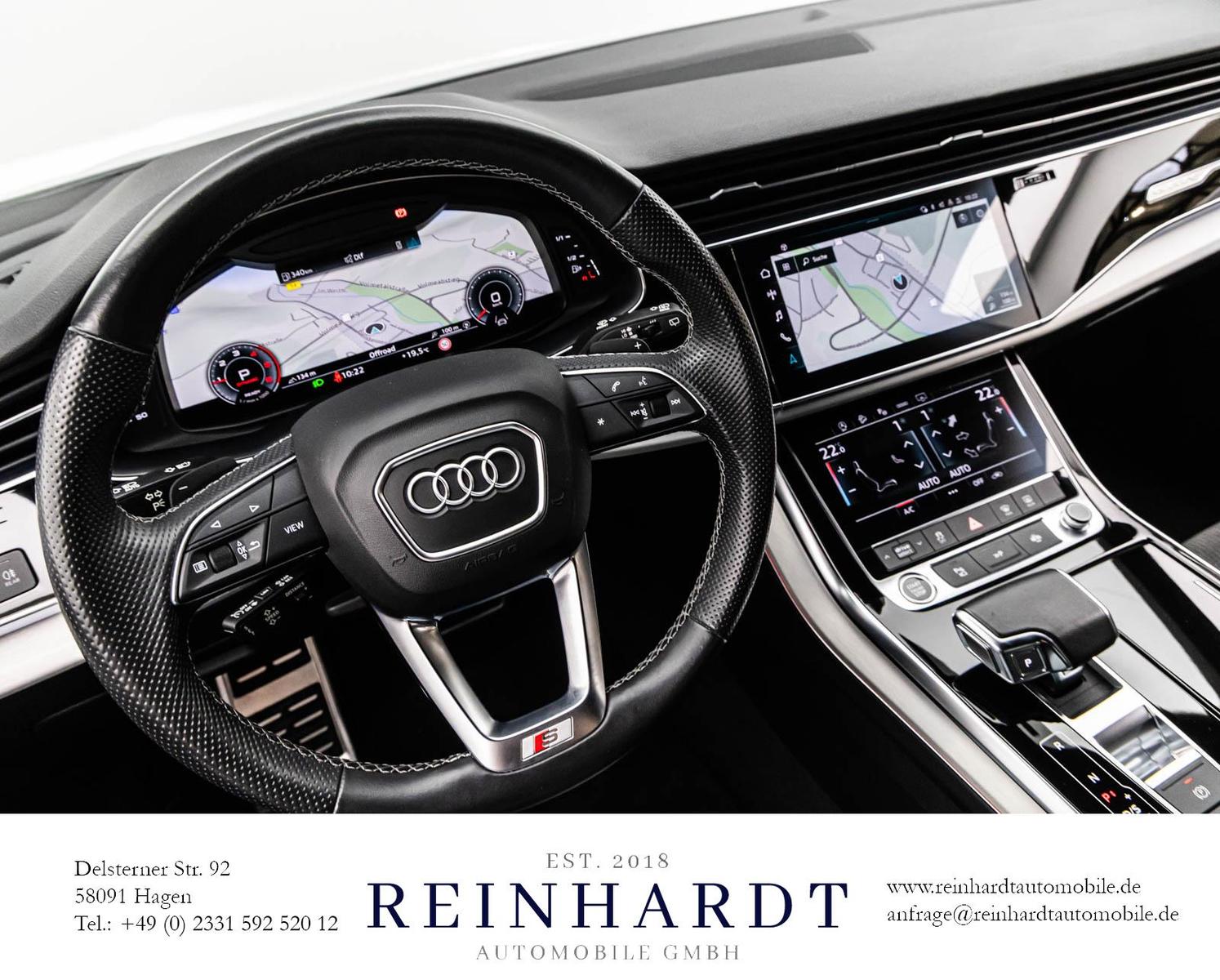Audi Q8 50TDi Q 2x S LINE BLACK HD-MATRIX/22/ACC/360°