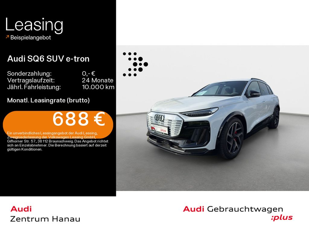 Audi SQ6 e-tron *MATRIX*HUD*LUFT*PANO*B&O*SHZ*PDC