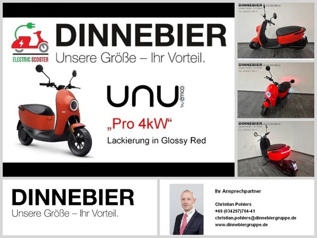 Otros UNU Pro 4kW E-Roller Automatik *dt. Modell*