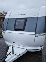 Hobby 545 KMF Deluxe Edition, 1. Hand, Solar, Vorzelt - Hobby Wohnwagen