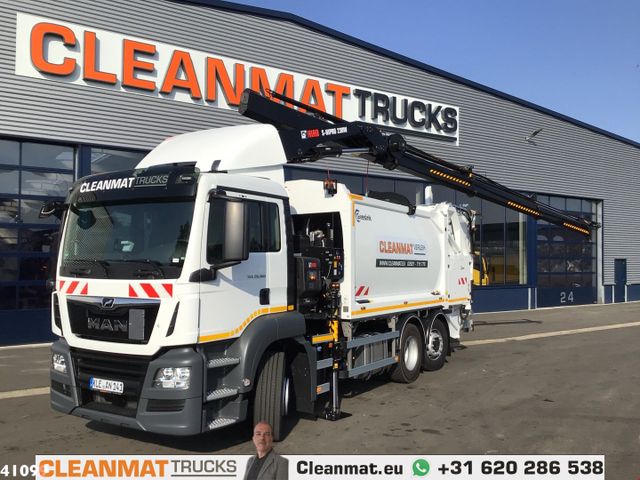 MAN TGS 26.360 Hiab 23 ton/meter laadkraan