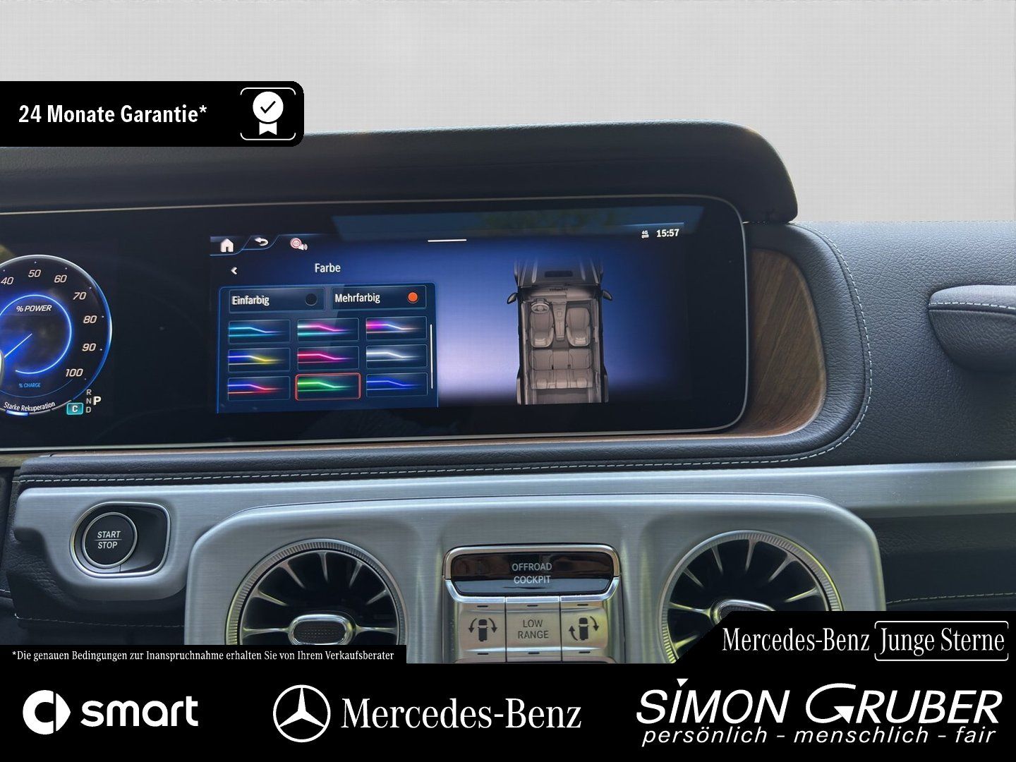 Fahrzeugabbildung Mercedes-Benz G 580 EQ AMG Night Exclusive magno Mod 2026