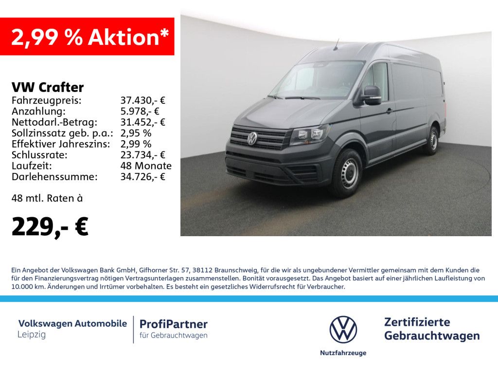 Volkswagen Crafter 35 MR HD *RFK*PDC*vorb.AHK*SHZ*DAB+