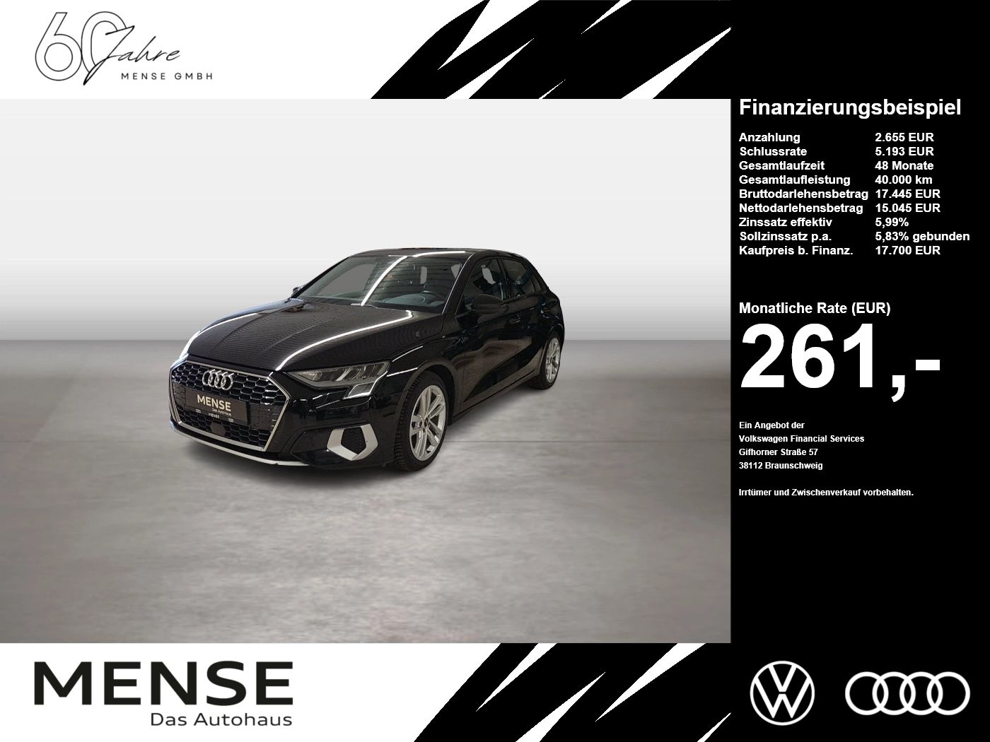 Audi A3 Sportback advanced 35 TDI 110(150) S tronic 3
