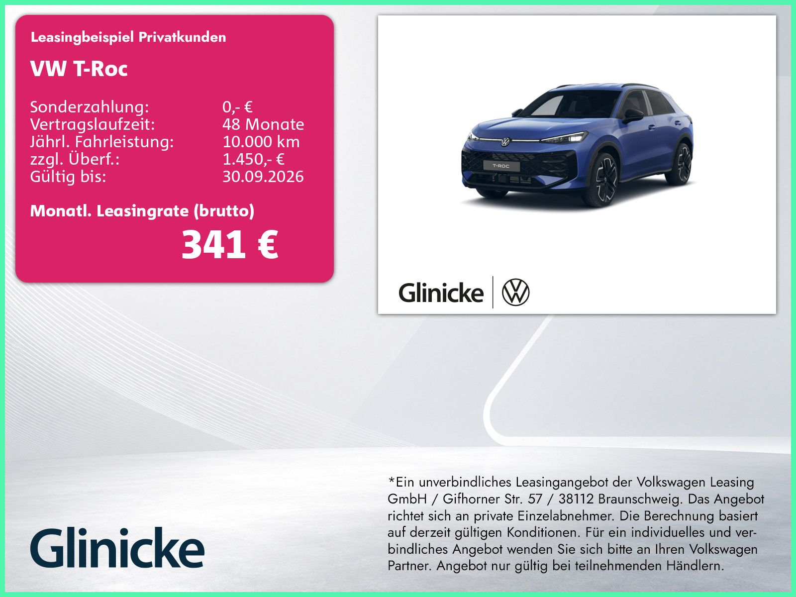 Volkswagen T-Roc R-Line 1.5 eTSI (150 PS) DSG | StHz | AHK