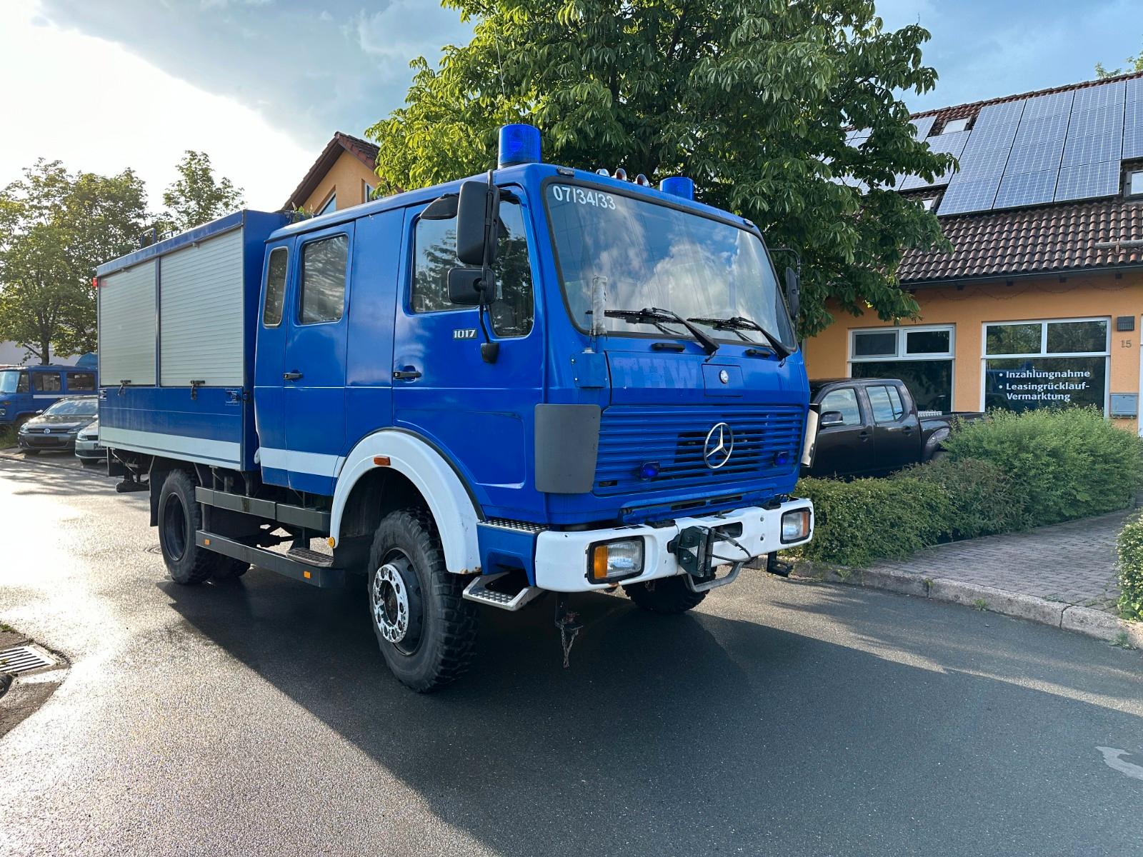 Mercedes-Benz 1217AF 4X4 Seilwinde 1.Hand