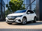 Mercedes-Benz EQE SUV 350 4-Matic AMG Line - Achterassturing - - weiße Mercedes-Benz EQE SUV