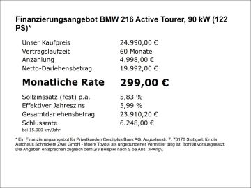 BMW 216 Active Tourer - 4