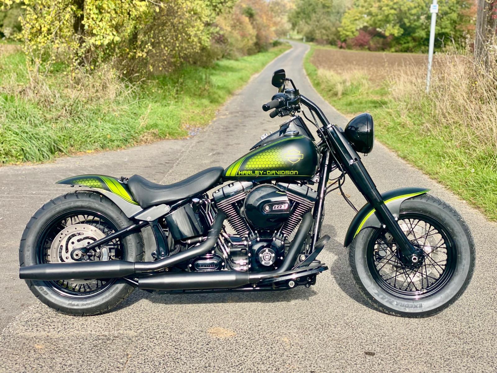 Harley-Davidson 200er Heritage, wie Fat Boy, Custombike, Gewährl