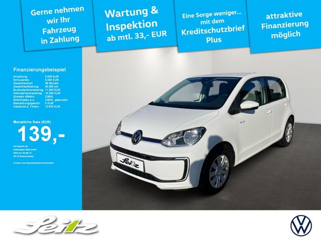 Volkswagen e-up! move up! CCS. Einparkhilfe. Rückfahrkamera