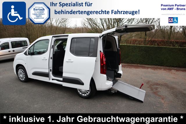 Opel Combo Life*rollstuhlgerecht*Wenderampe*Garantie*