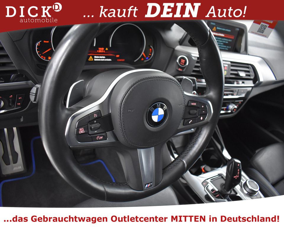 BMW X3 xDr 20d Sport Aut M PAKET+SCHADOW+LED+SHZ+20"