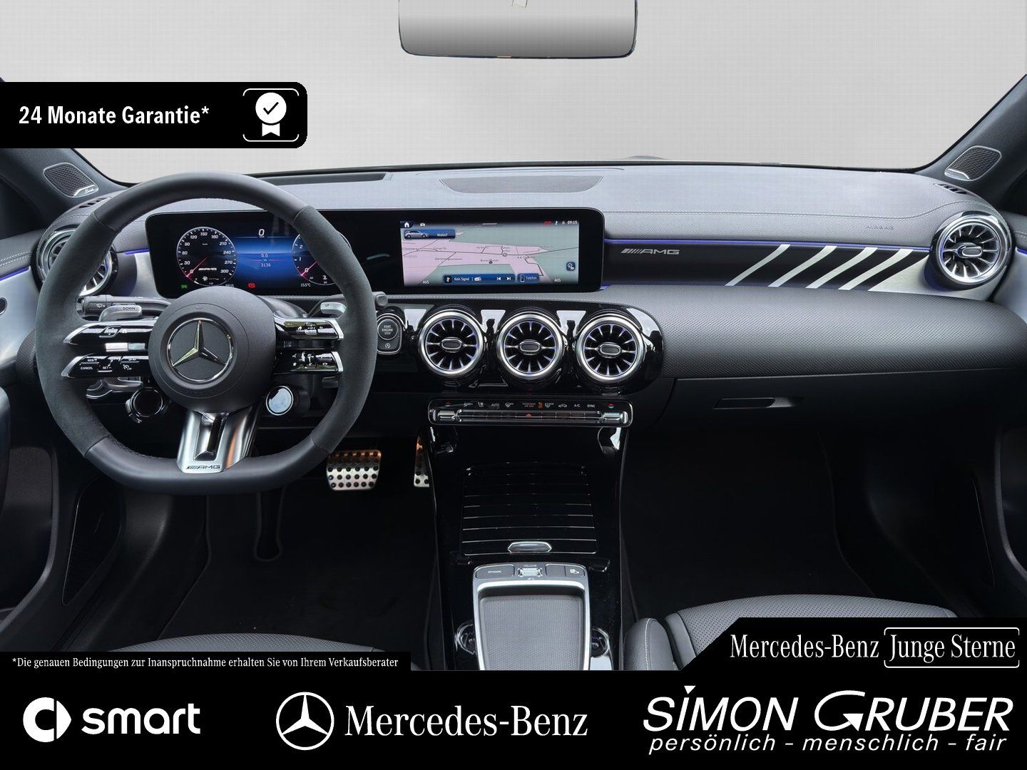 Fahrzeugabbildung Mercedes-Benz A 45 S Performance Sitze Driver Leder HUD Burm