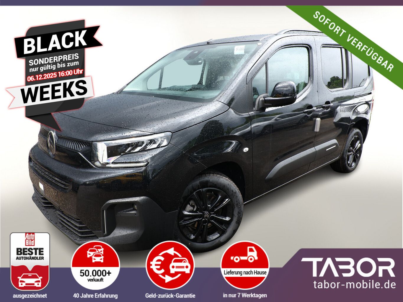 Citroën Berlingo PKW AT MAX Nav Keyl Kam PrivG UVP-18%*