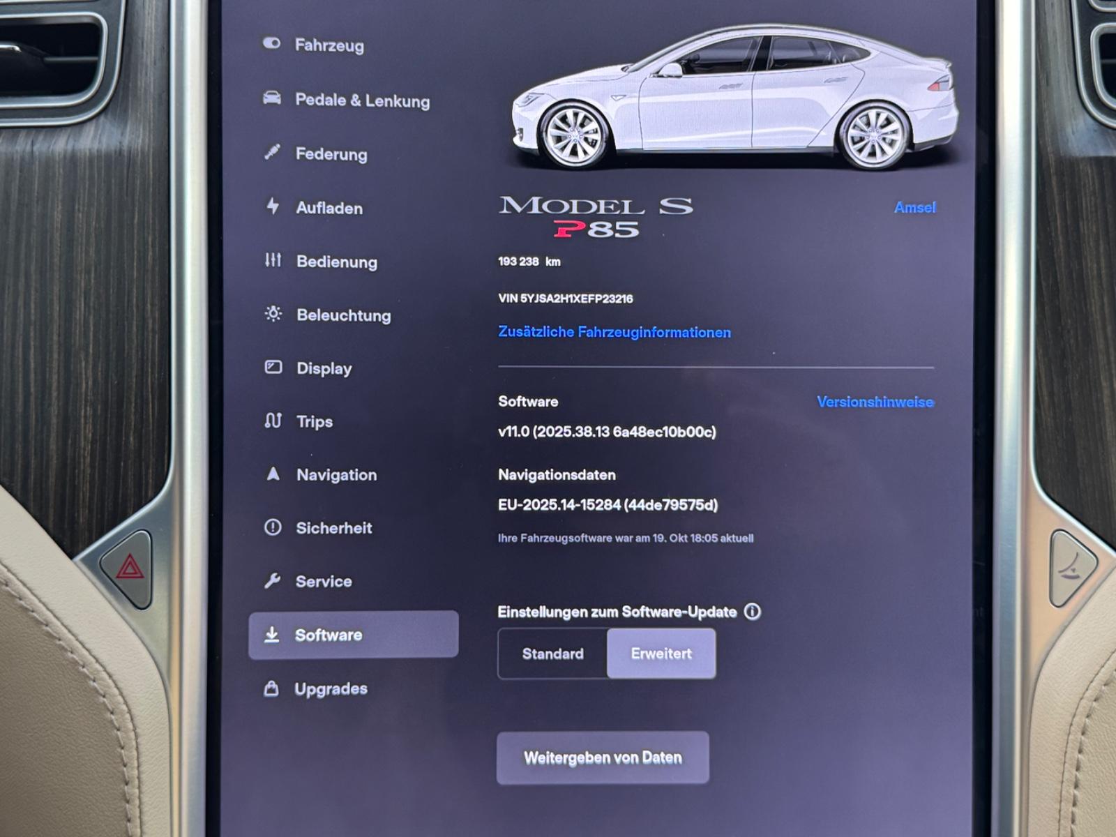 TESLA MODEL S P85 421CH - SUPERCHARGE GRATUITE - SOH 95.8%