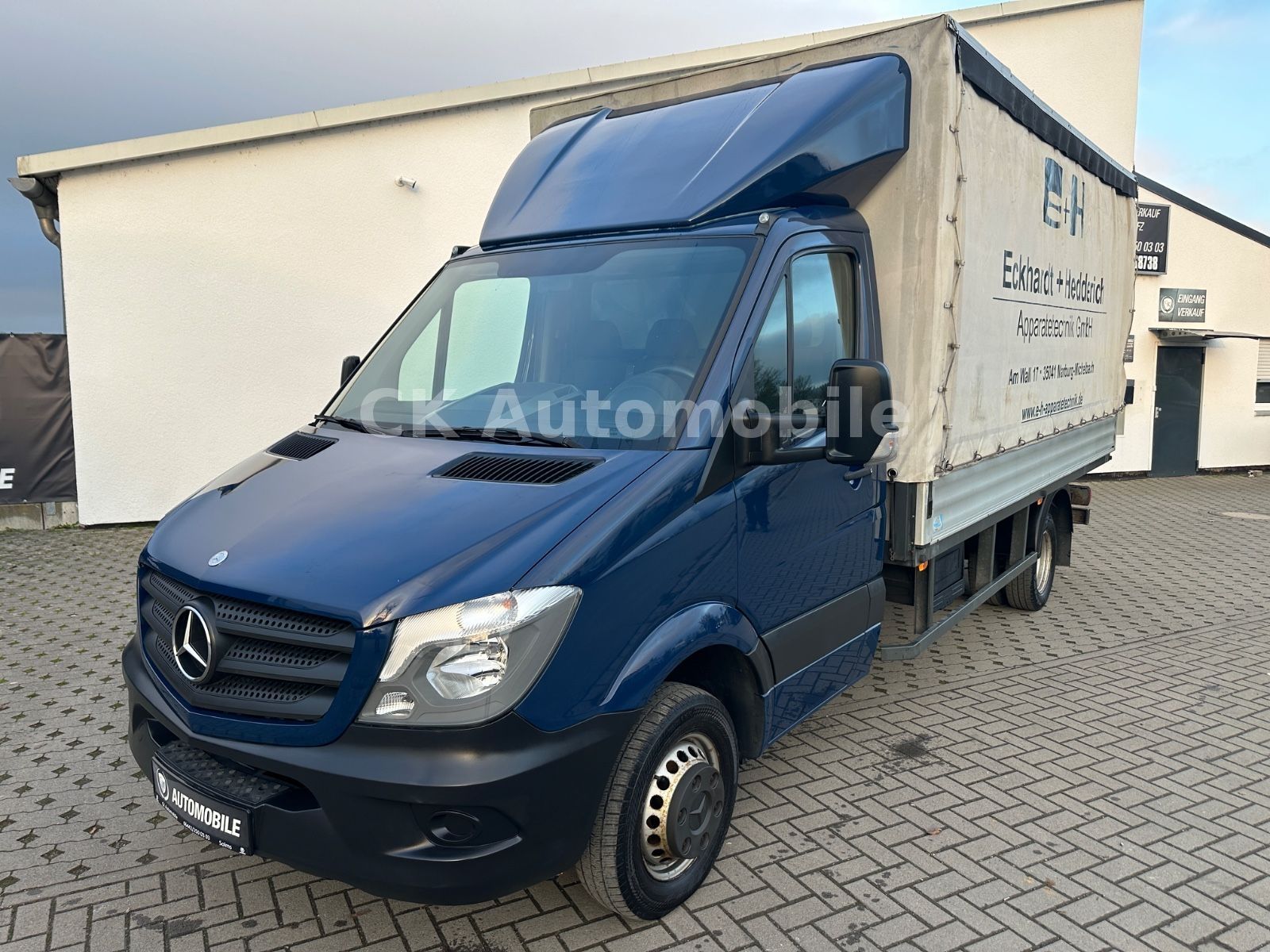 Fahrzeugabbildung Mercedes-Benz Sprinter II Pritsche/Plane 516CDI/Navi/Klima/AHK