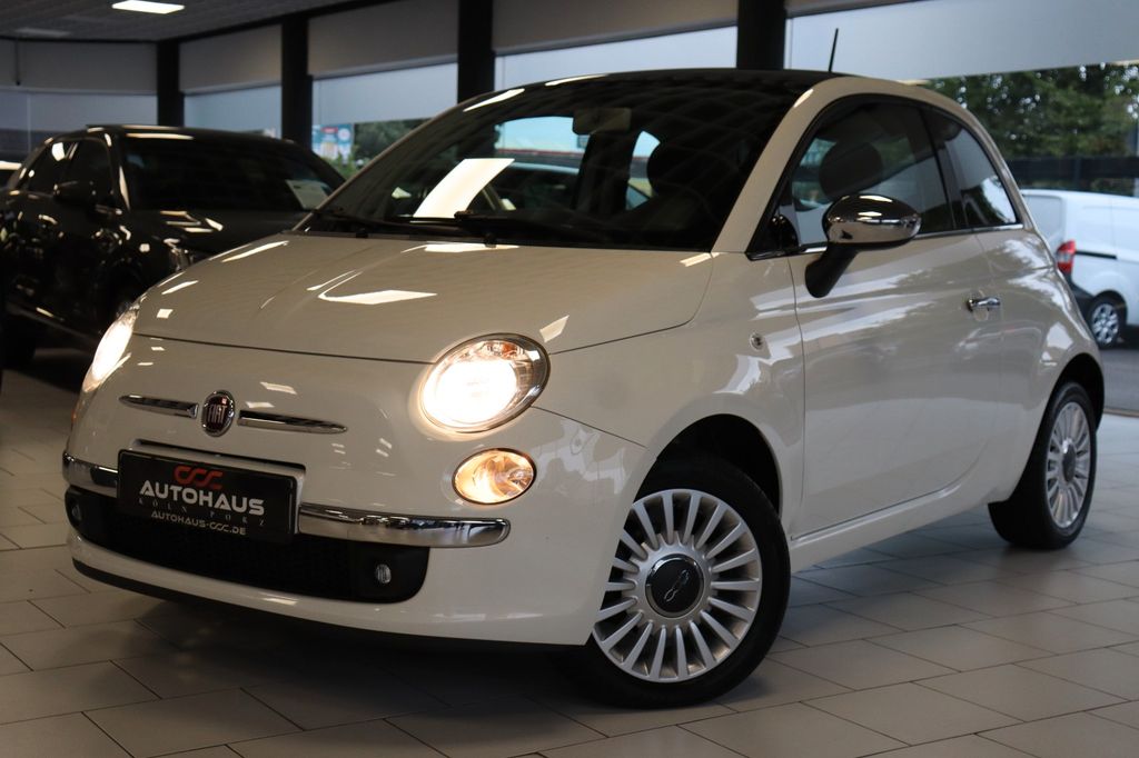 Fiat 500 Lounge 1.2 8V|PANORAMA|KLIMA|SERVO|BLUE&ME