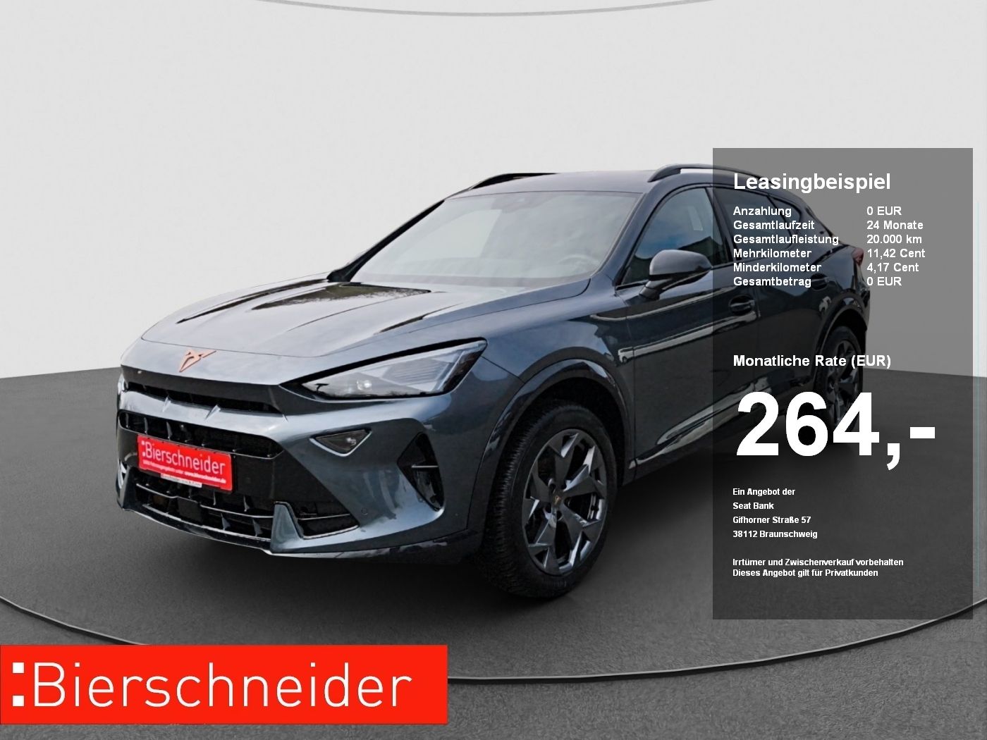 Cupra Formentor 1.5 eTSI DSG 5-J-G NAVI ACC 360°KAMERA