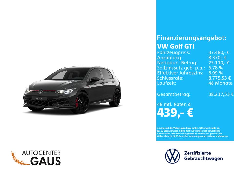 Golf VIII GTI Clubsport 2.0 TSI DSG LED*Kamera*K