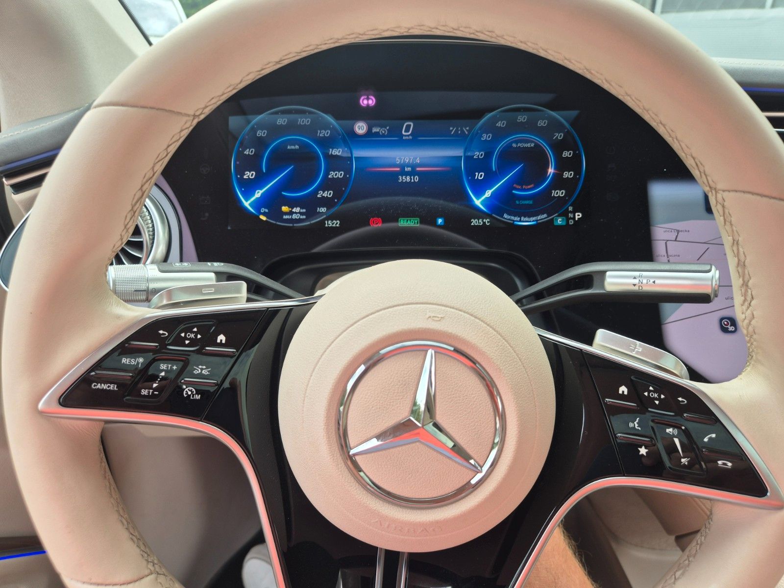 Mercedes-Benz EQS EQS 580 4Matic Hyperscreen Pano foto 7