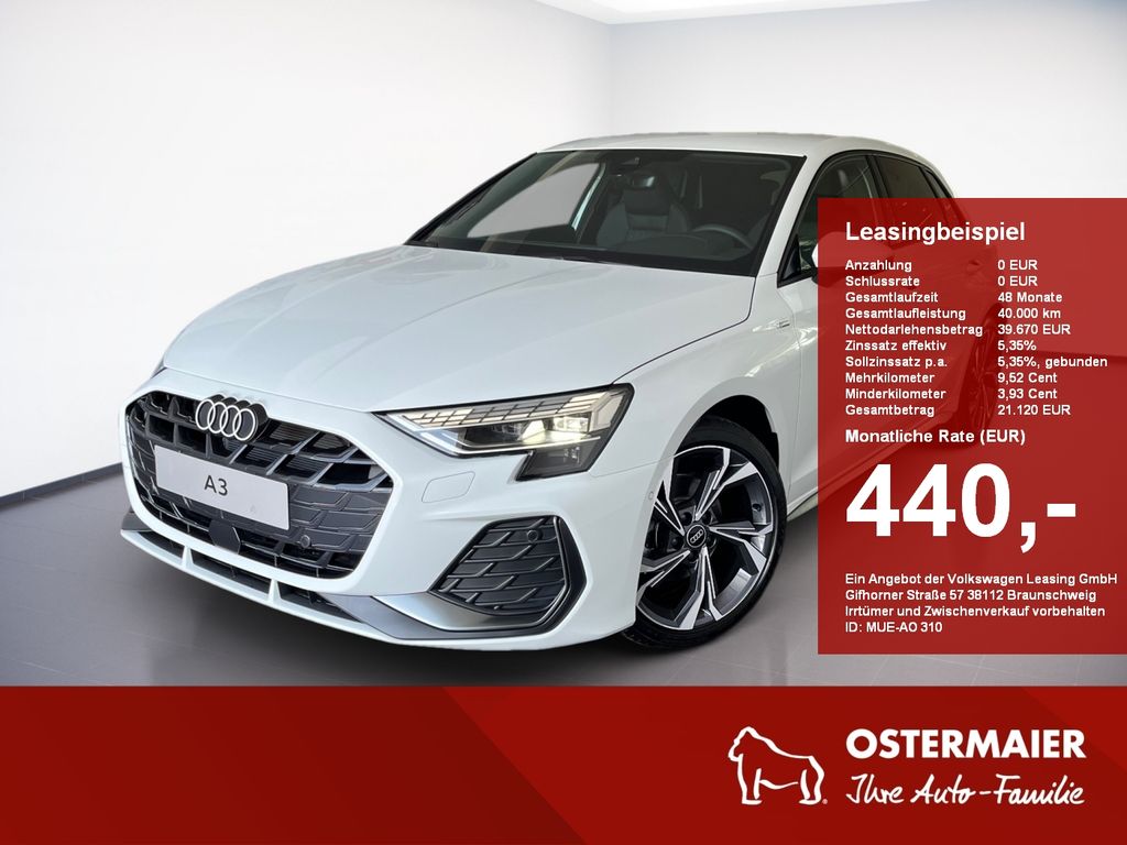 Audi A3 Sportback S line 35TFSI 150PS S tronic 5J-Gar