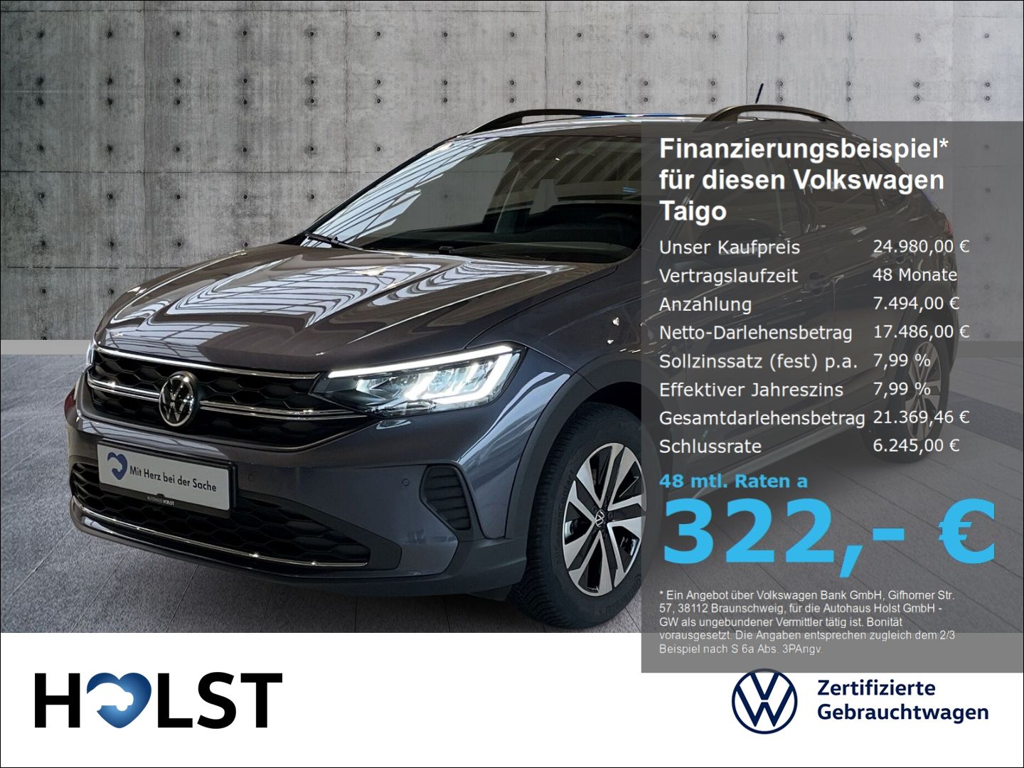Volkswagen Taigo ENERGY 1.0 TSI OPF 85 kW 116 PS 6-Gang