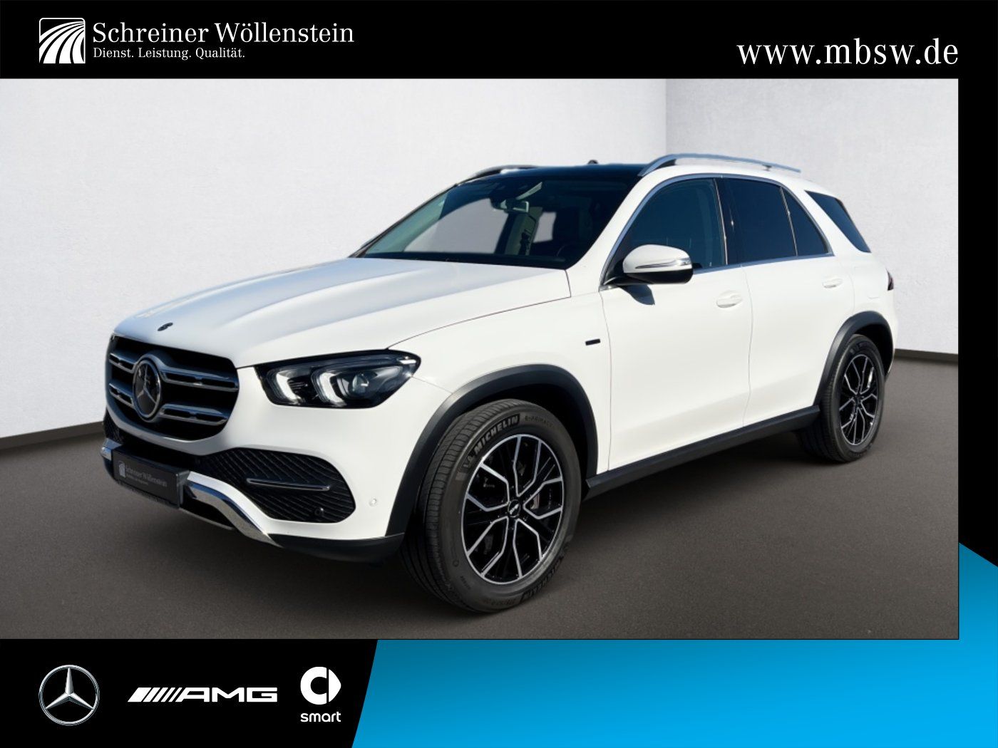 Mercedes-Benz GLE 350 de 4M AMG-Int*Pano*AHK*FAP*MBUX*CarPlay*