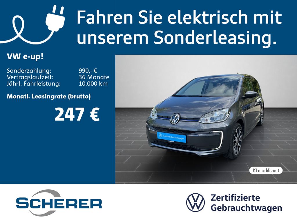 Volkswagen e-up! EDITION,*SOC-WERT 98%* *3,99%*,RFK,SHZ,GRA