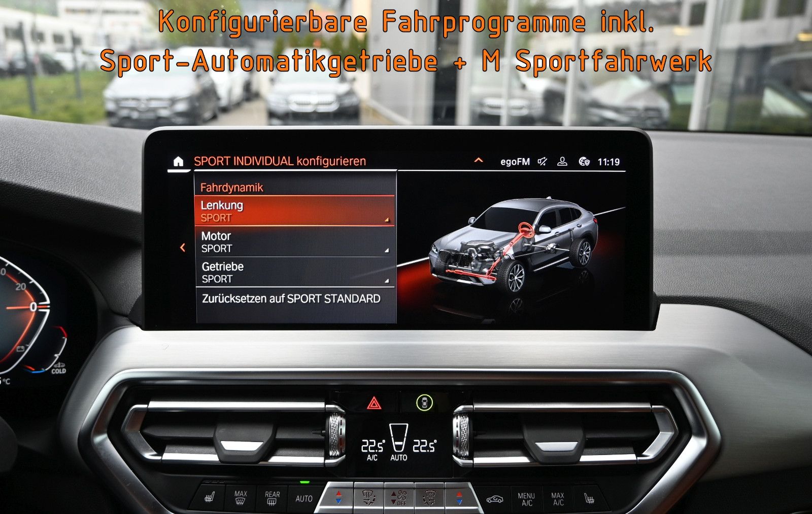 Fahrzeugabbildung BMW X4 xDr30d °UVP 92.400€°ACC°AHK°STHZG°INDIVIDUAL°