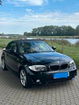 BMW 118i Cabrio - BMW 1er Reihe: Schwarz, Cabrio