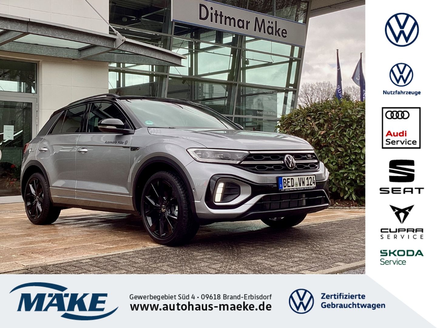 T-Roc R-Line 2.0TDI 4MOTION DSG AHZV PD RFK STDH