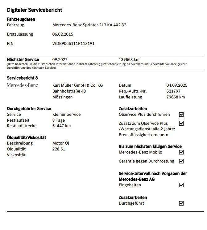 Mercedes-Benz SPRINTER 313 213 KURZ+HOCHDACH L1H2 3250 EURO5 O
