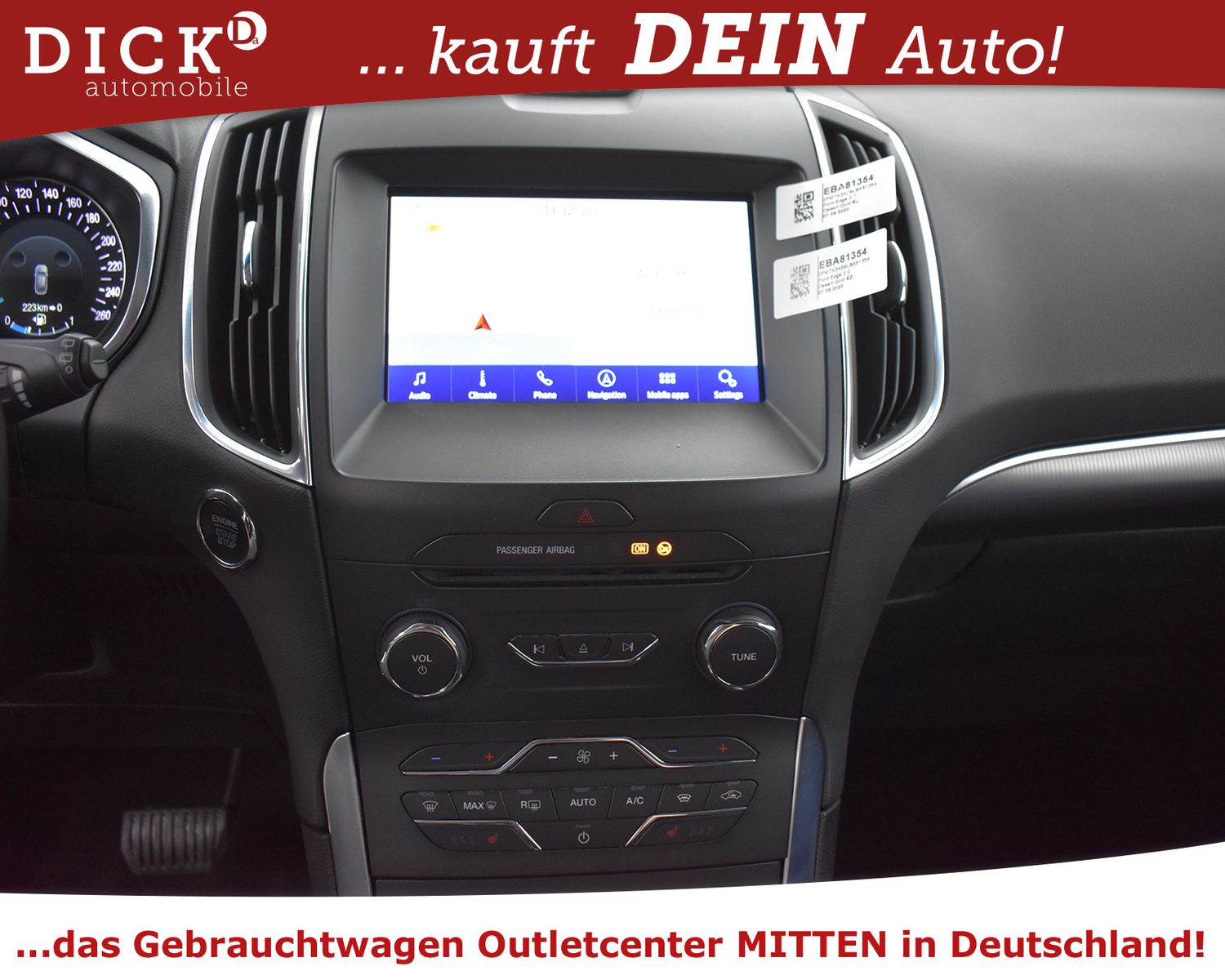FORD Edge 2.0d Aut Titan NAVI+LED+SHZ+KAMER+TEMP+AHK+ - Image 16