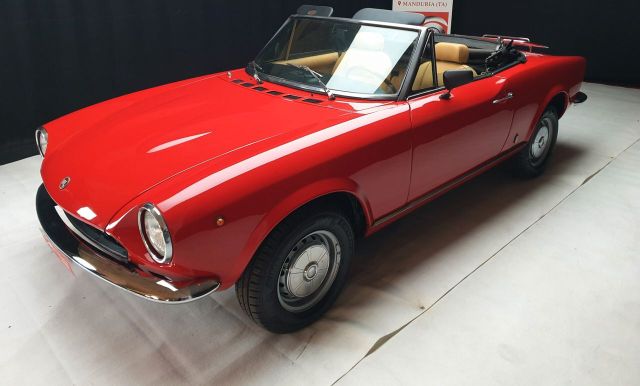 Fiat 124 Spider certif. ASI con C.R.S.