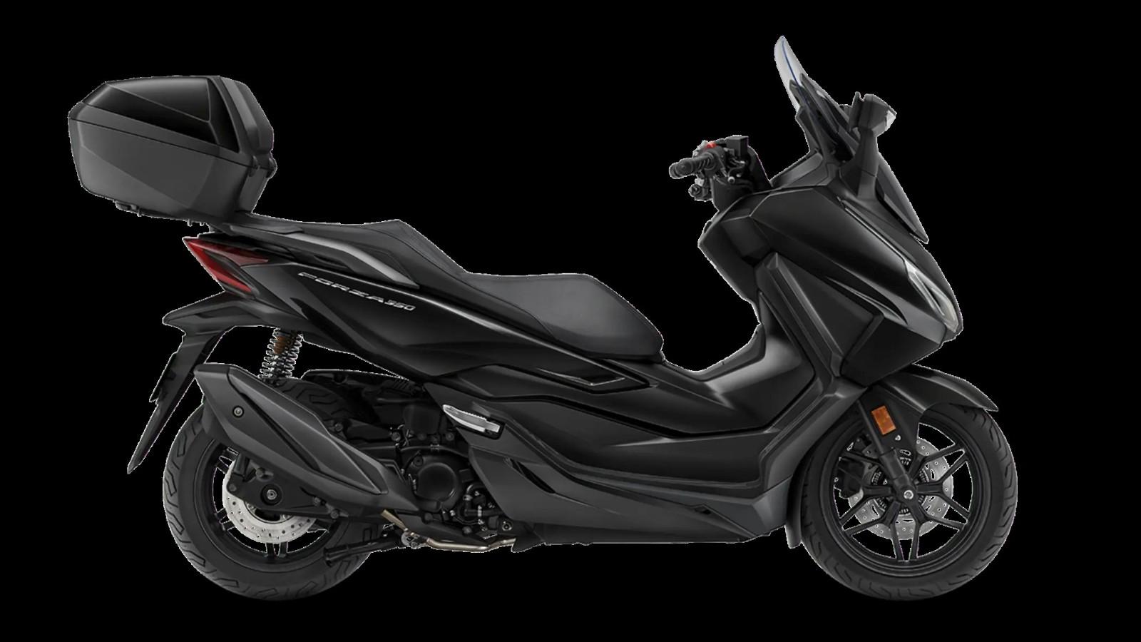 Honda Forza 350 mit Smart Topcase, black, TZ, sofort!