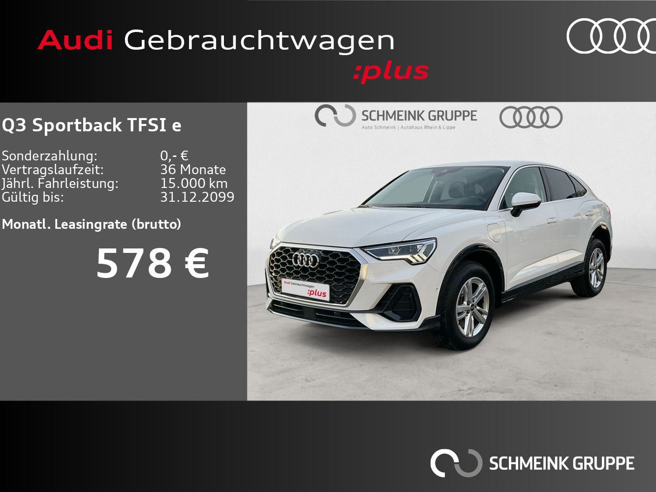 Audi Q3 Sportback TFSI e 45 NAVI ACC SONOS LED