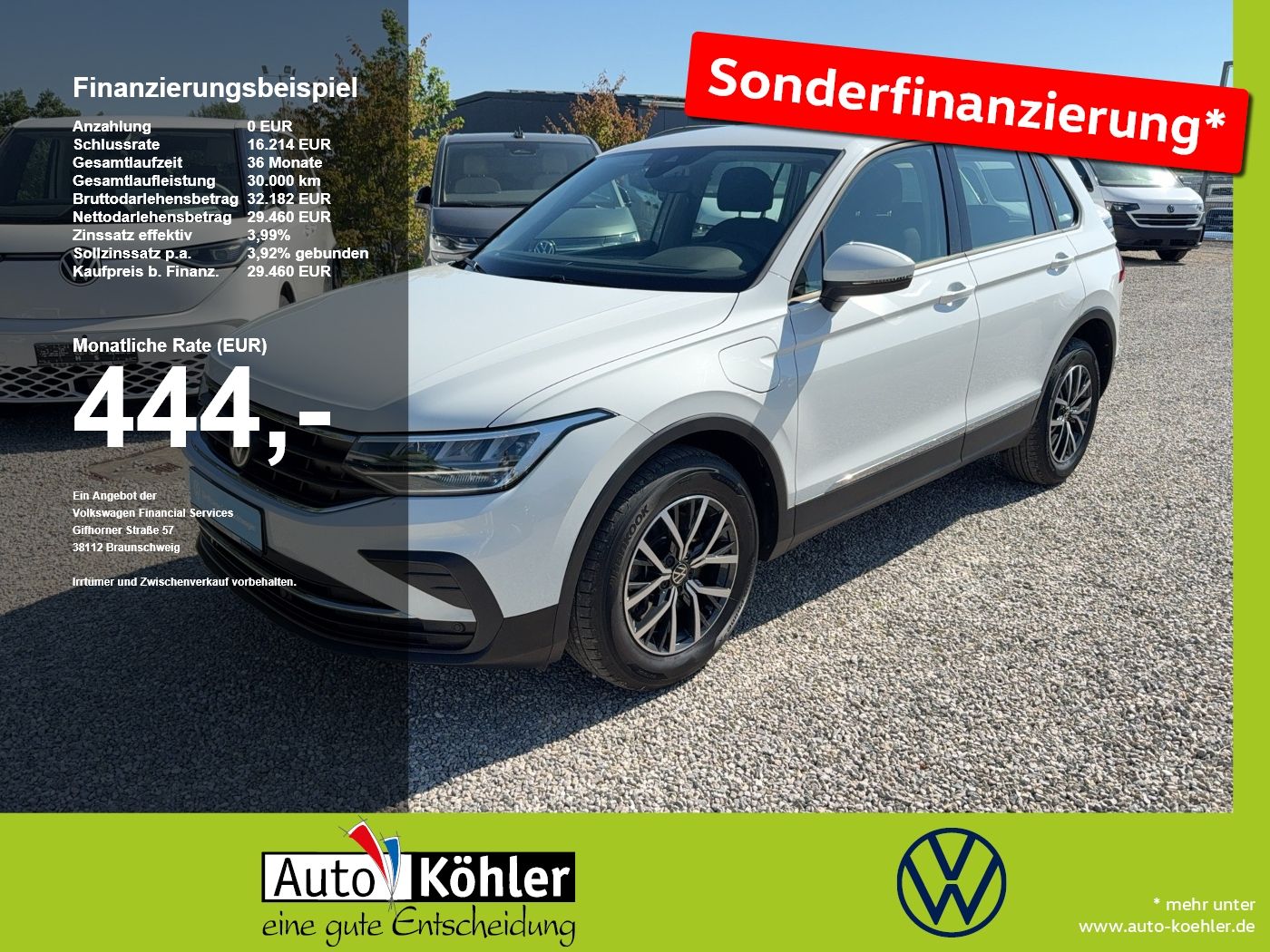 Volkswagen Tiguan Life eHybrid DSG AHK/Kamera/ACC/AHK/LED