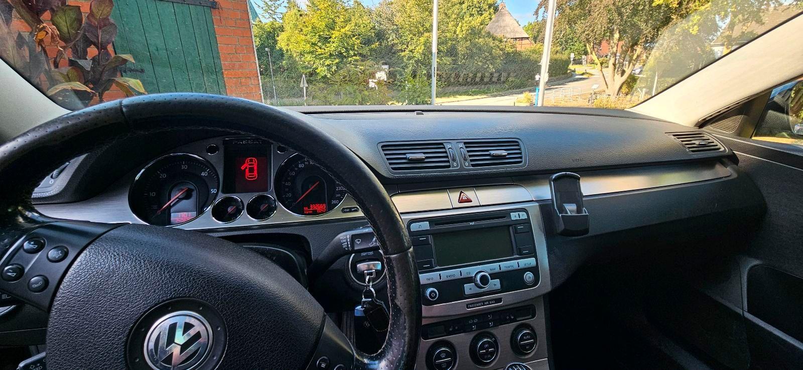 Volkswagen Passat 2008 — engine 170 HP (125kW)